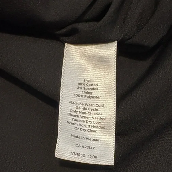 Talbots Black and White Floral Midi Dress - Picture 5 of 5